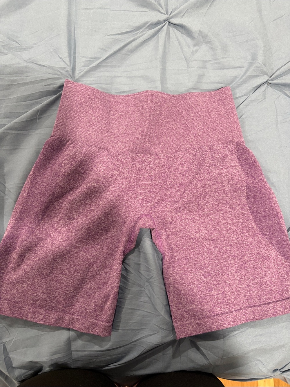 NVGTN High-Waist Seamless Bike Shorts in Dusty Pink